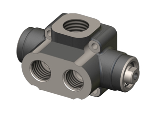 DEVIATORE 3 VIE 2 POSIZIONI