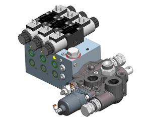 MODUL-GATE CON BLOCCO OLEODINAMICO